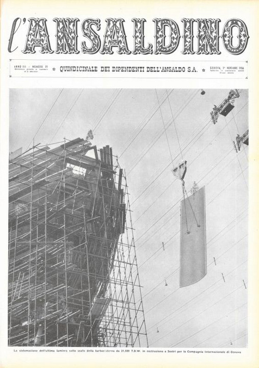 L&#039;Ansaldino, n. 20, 1956